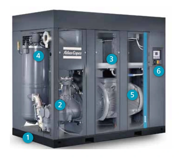 ​Cách loại bỏ đèn báo lỗi trên máy nén khí trục vít